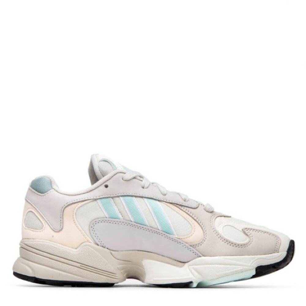 NWT‎ Adidas Yung 1 Off White Mint Ice Sneakers